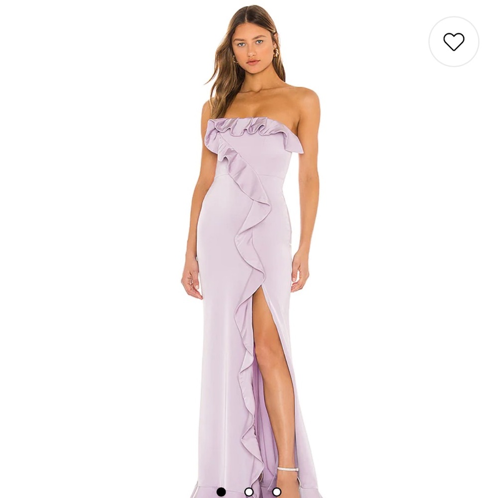 Revolve NBD Luna Gown lilac Small- worn once